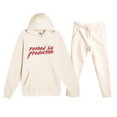 Tia Kofi Pushed By Production Premium Hooded Sweatsuit Set