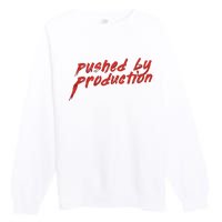 Tia Kofi Pushed By Production Premium Crewneck Sweatshirt