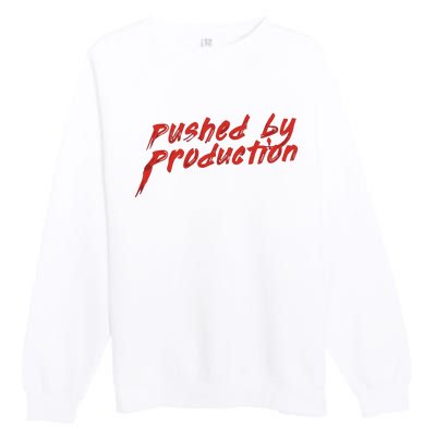 Tia Kofi Pushed By Production Premium Crewneck Sweatshirt