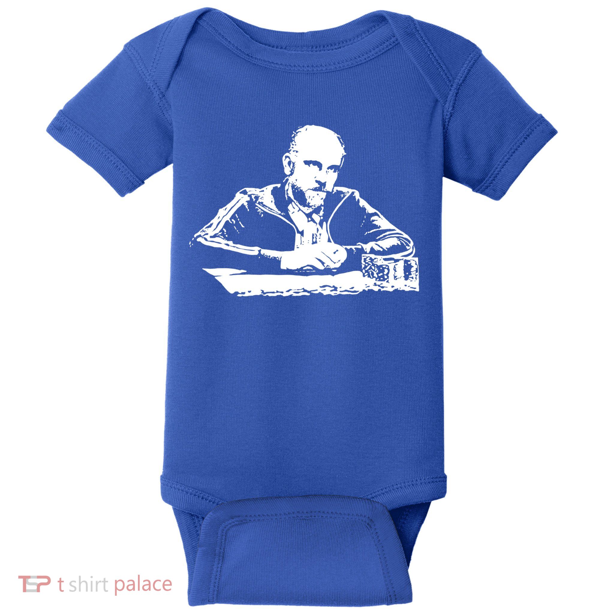 Teddy KGB Rounders Baby Bodysuit