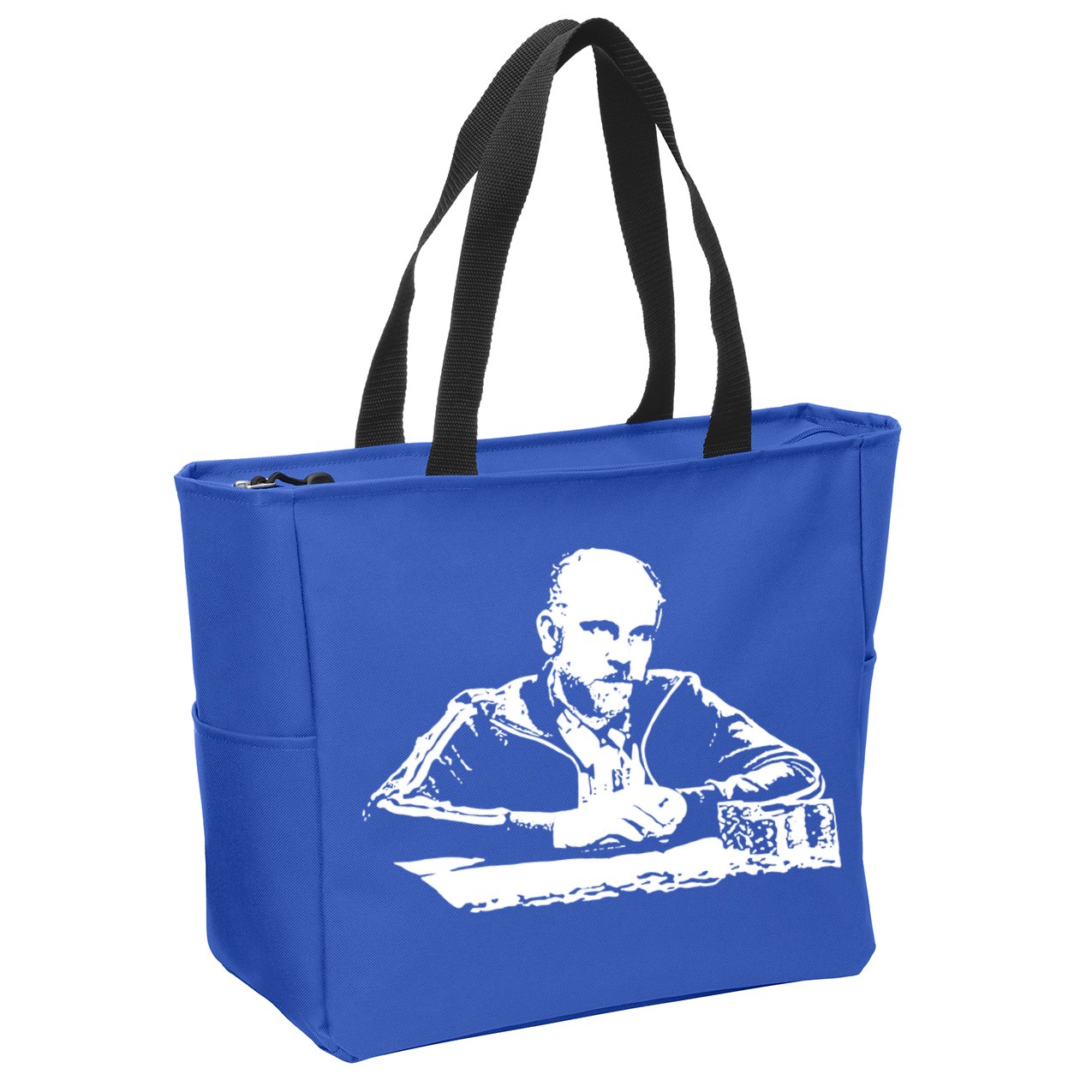 Teddy KGB Rounders Zip Tote Bag