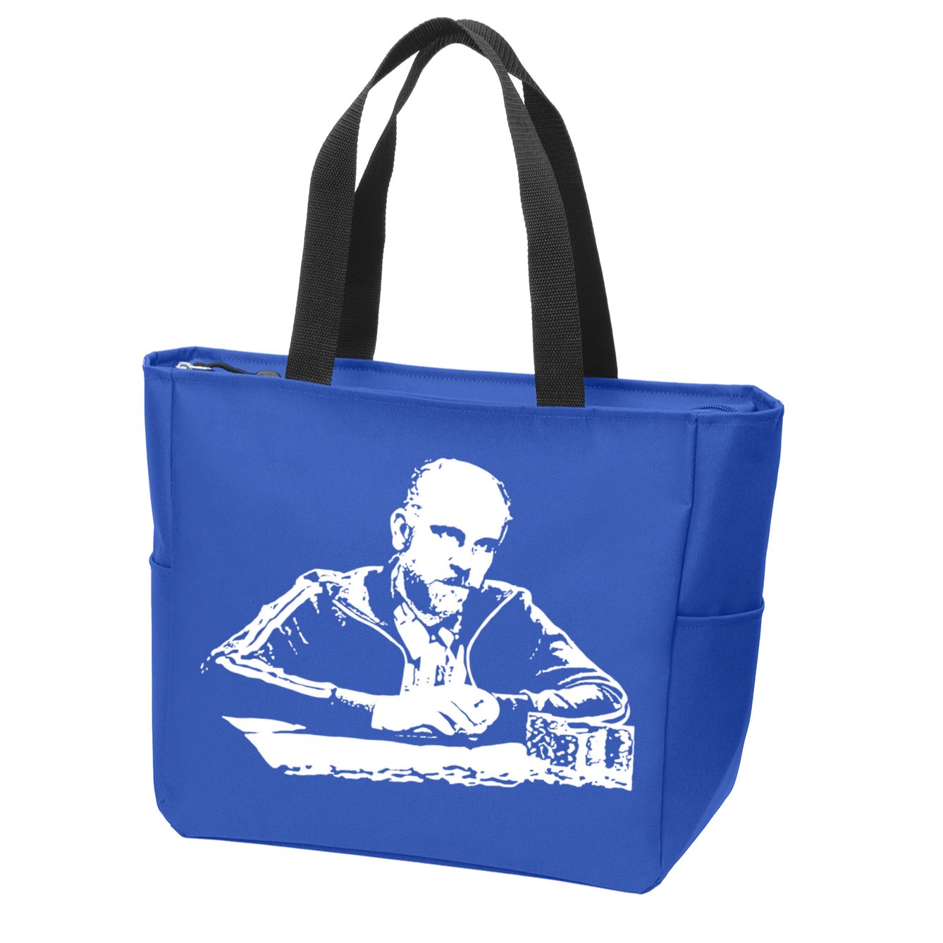 Teddy KGB Rounders Zip Tote Bag