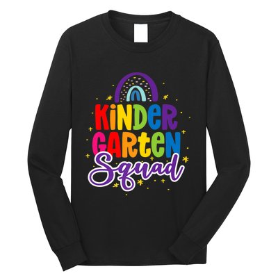 Teacher Kindergarten Squad Long Sleeve Shirt