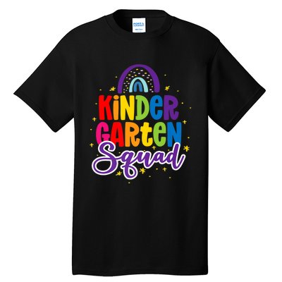 Teacher Kindergarten Squad Tall T-Shirt