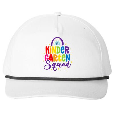 Teacher Kindergarten Squad Snapback Five-Panel Rope Hat