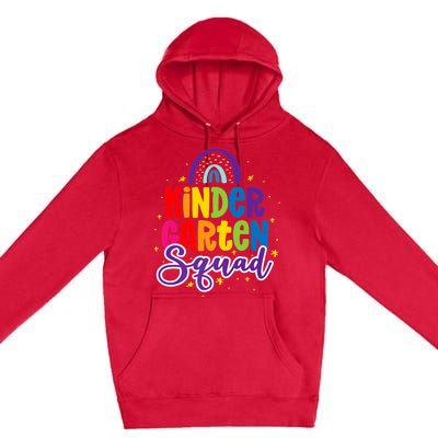 Teacher Kindergarten Squad Premium Pullover Hoodie