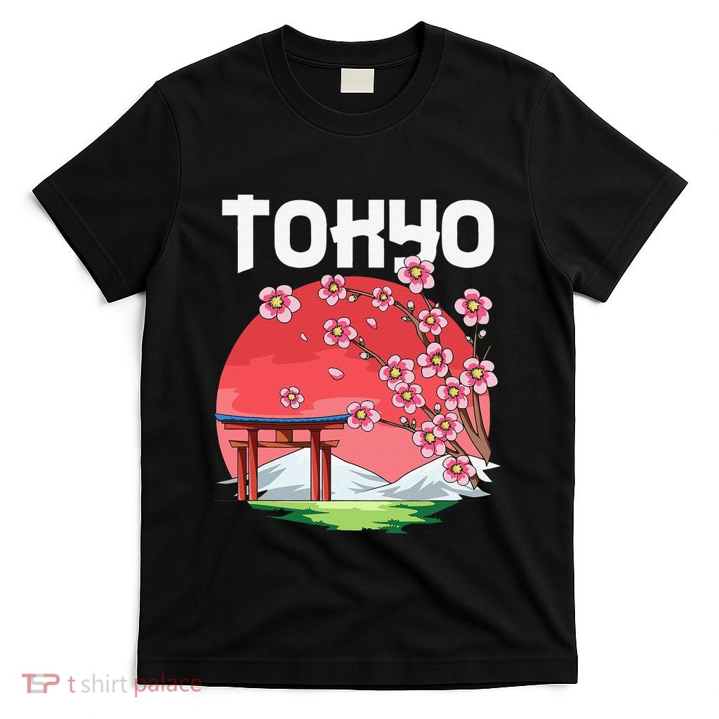 Tokyo Kyokujitsuki Sakura Japan Gift T-Shirt