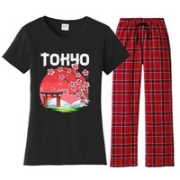 Tokyo Kyokujitsuki Sakura Japan Gift Women's Flannel Pajama Set