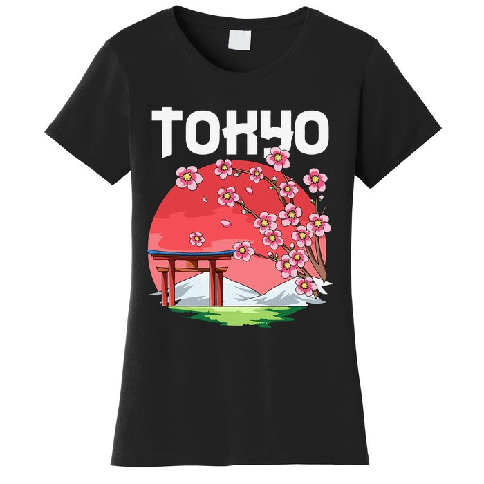 Tokyo Kyokujitsuki Sakura Japan Gift Women's T-Shirt