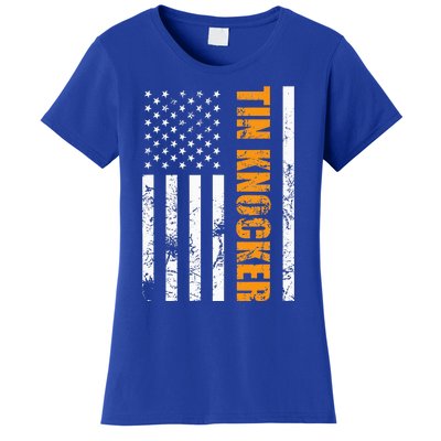 Tin Knocker Sheet Metal Worker Women's T-Shirt