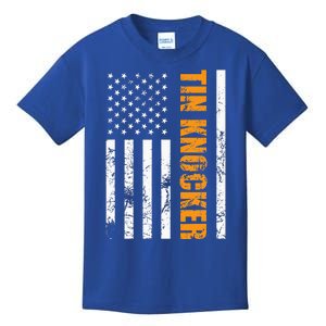 Tin Knocker Sheet Metal Worker Kids T-Shirt