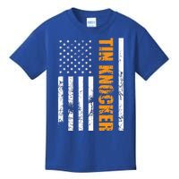 Tin Knocker Sheet Metal Worker Kids T-Shirt