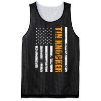 Tin Knocker Sheet Metal Worker American Vertical Flag Usa Mesh Reversible Basketball Jersey Tank