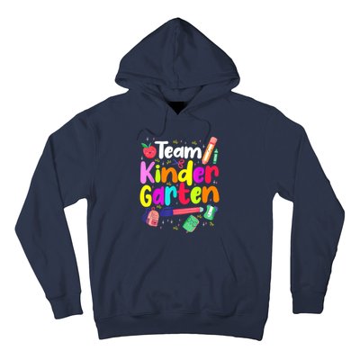 Team Kindergarten Teacher Educator Back To School Instructor Hoodie