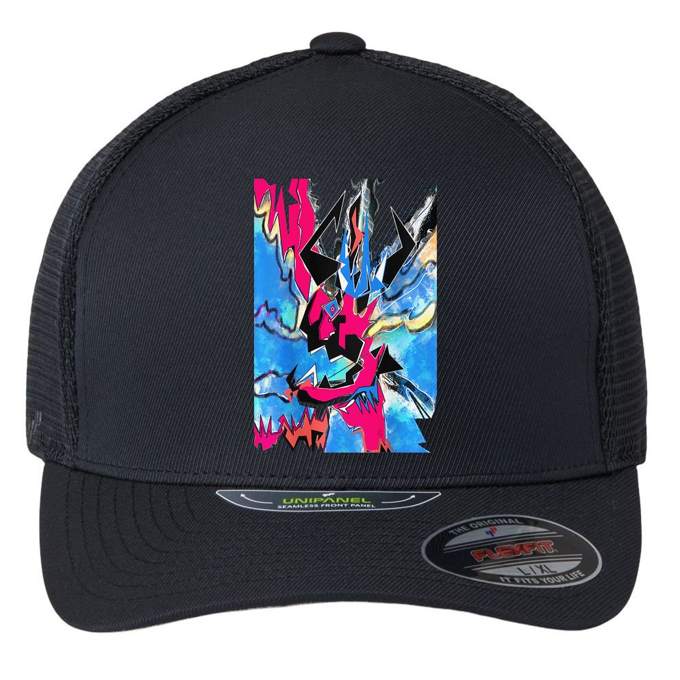 The Knight Flexfit Unipanel Trucker Cap