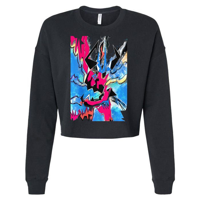 The Knight Cropped Pullover Crew