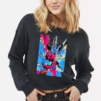 The Knight Cropped Pullover Crew