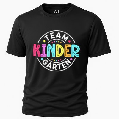 Team Kindergarten Teacher Back To School Kindergarten Squad Performance Shirt