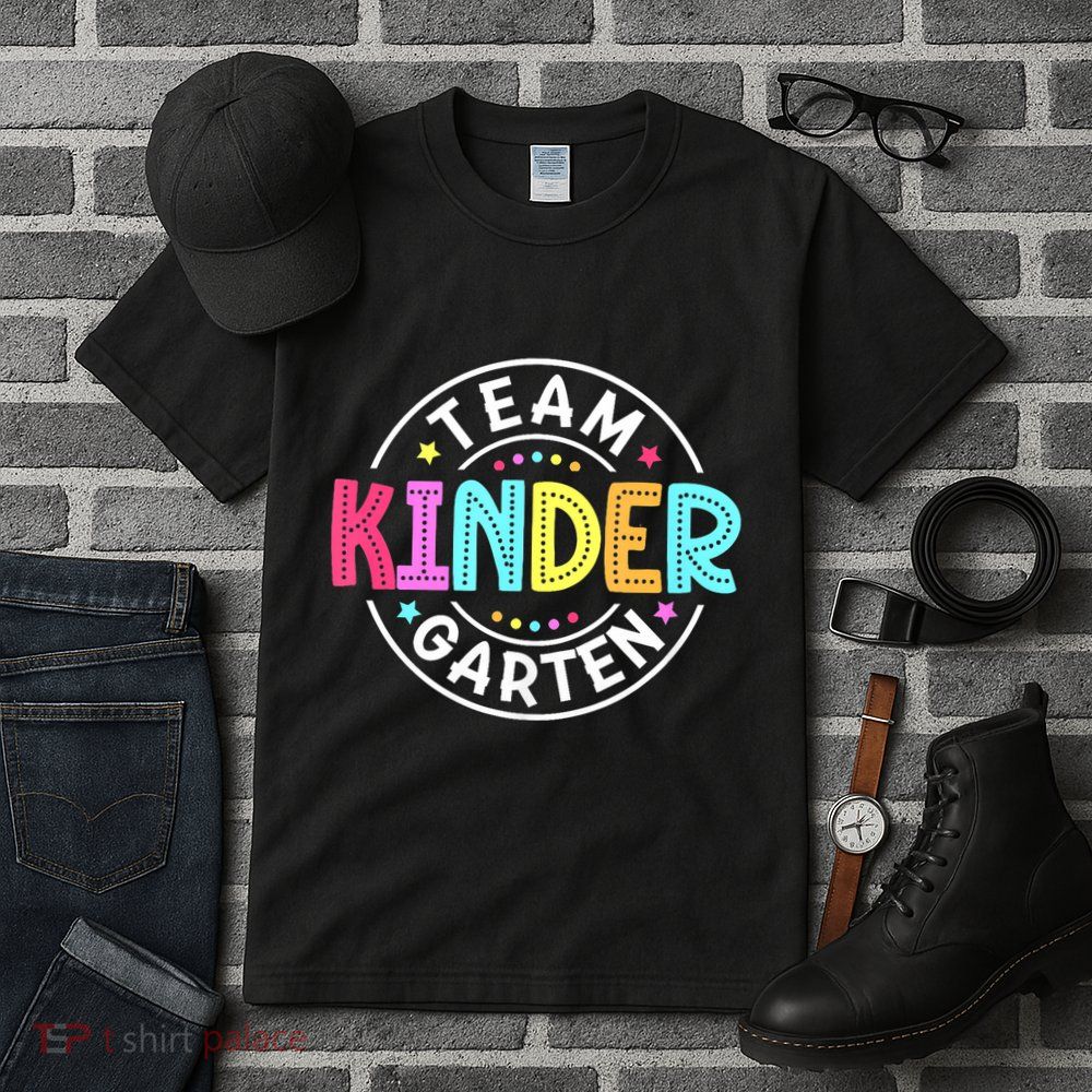 Team Kindergarten Teacher Back To School Kindergarten Squad Tall T-Shirt
