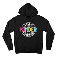 Team Kindergarten Teacher Back To School Kindergarten Squad Hoodie