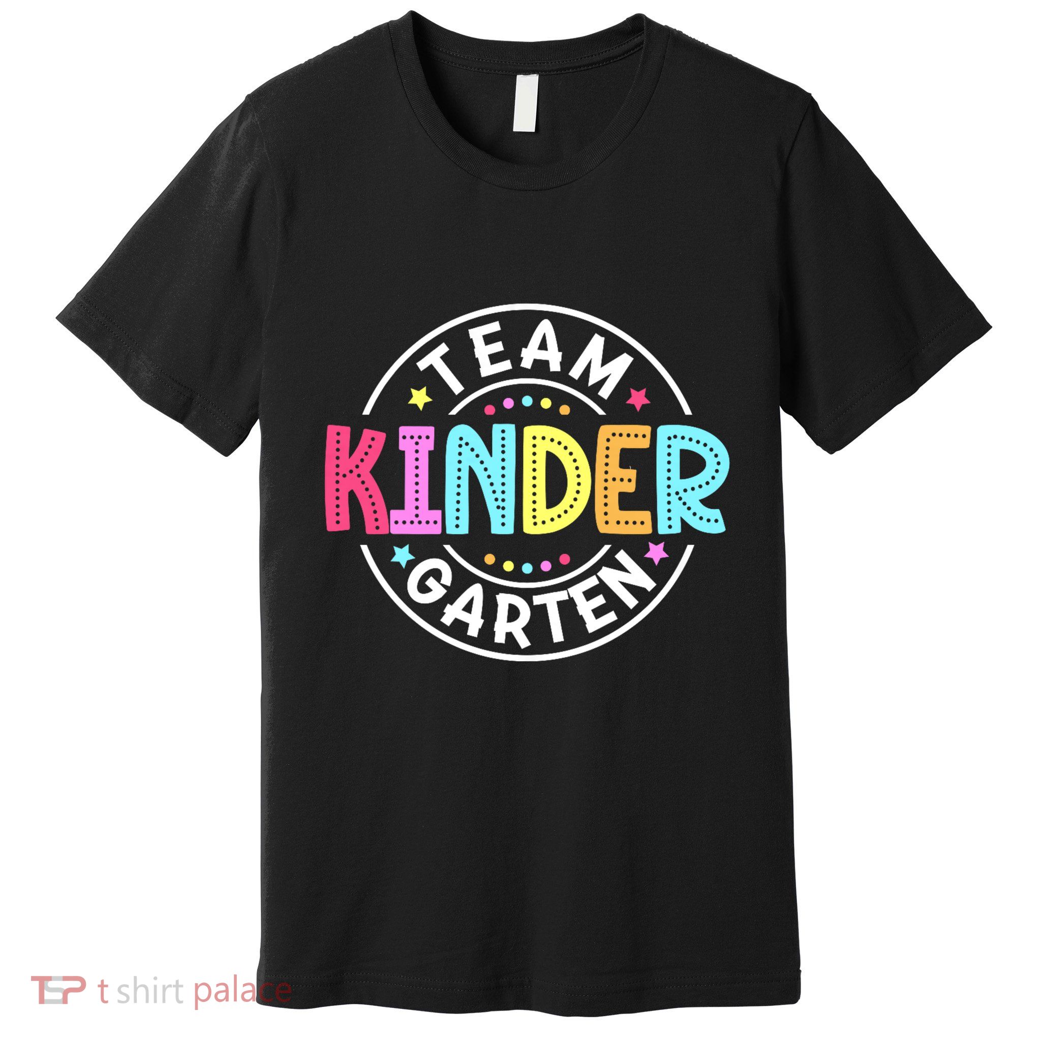 Team Kindergarten Teacher Back To School Kindergarten Squad Premium T-Shirt