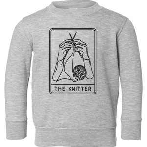 The Knitter Toddler Sweatshirt