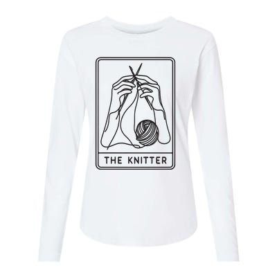 The Knitter Womens Cotton Relaxed Long Sleeve T-Shirt