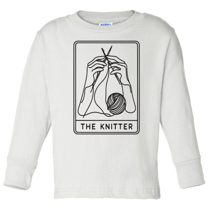 The Knitter Toddler Long Sleeve Shirt