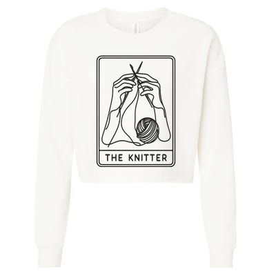 The Knitter Cropped Pullover Crew