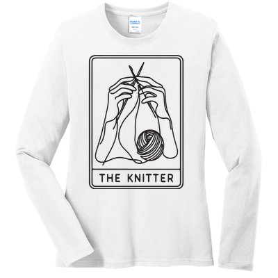 The Knitter Ladies Long Sleeve Shirt