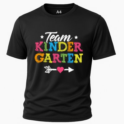 Team Kindergarten Teacher Student Back To School Performance Shirt