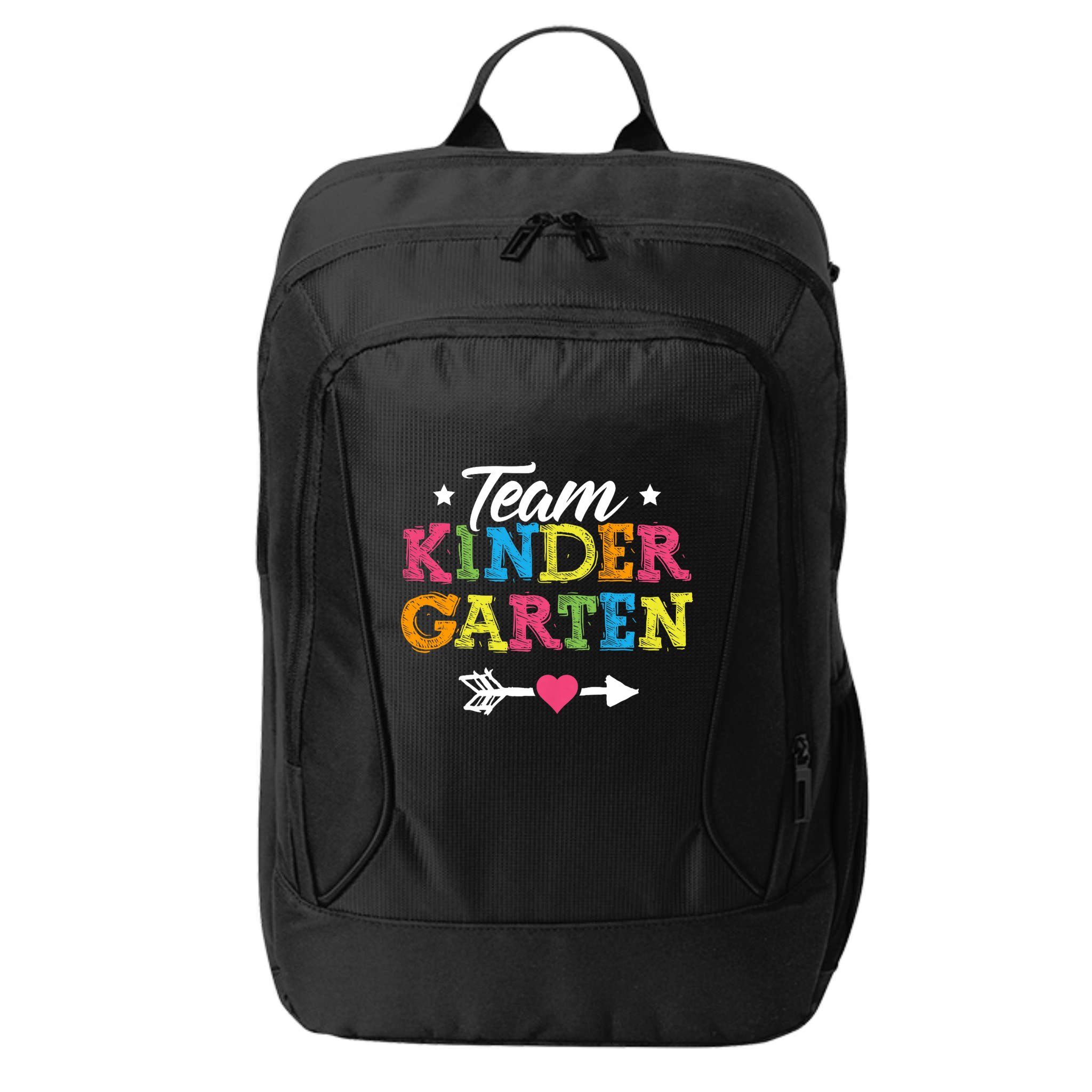 Team Kindergarten Teacher Student Back To School City Backpack