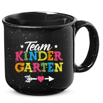 Team Kindergarten Teacher Student Back To School 15oz Campfire Ceramic Mug