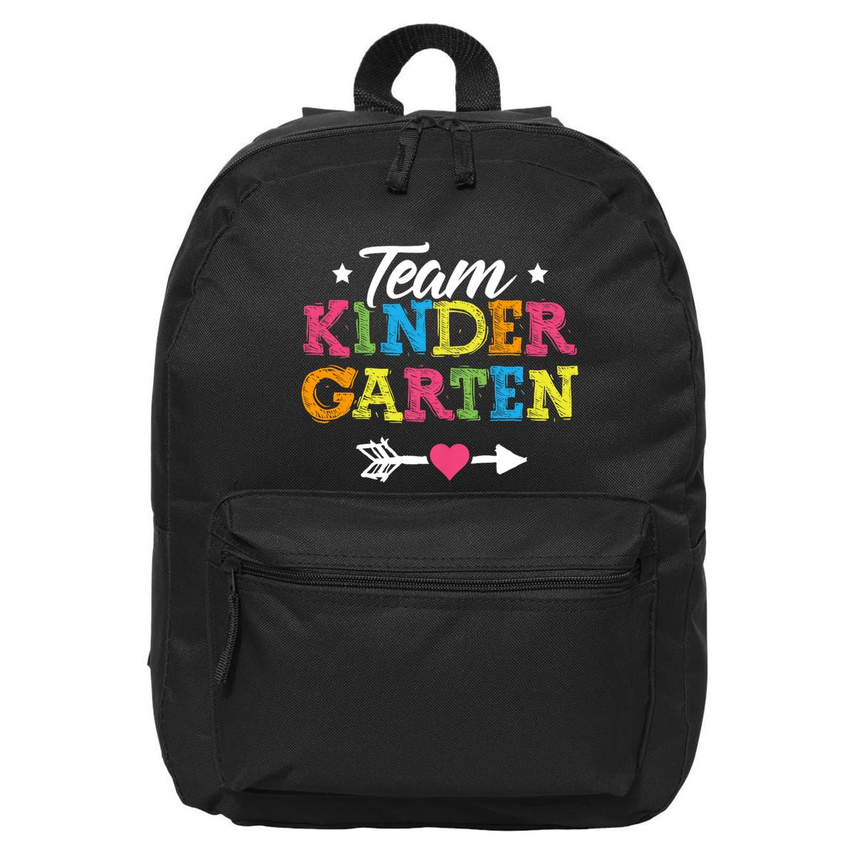 Team Kindergarten Teacher Student Back To School 16 in Basic Backpack