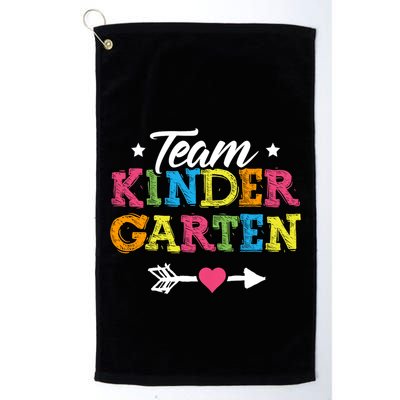 Team Kindergarten Teacher Student Back To School Golf Towel