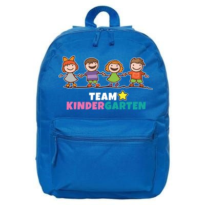 Team Kindergarten Teacher Gift 16 in Basic Backpack