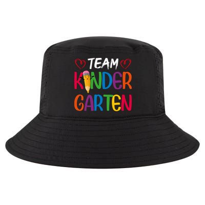 Team Kindergarten Teachers Funny Kindergarten Teacher Gift Cool Comfort Performance Bucket Hat