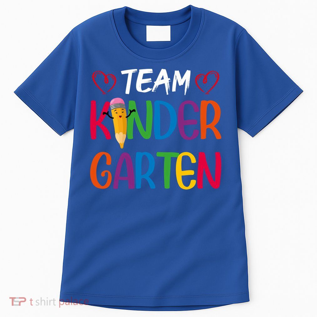 Team Kindergarten Teachers Funny Kindergarten Teacher Gift Tall T-Shirt