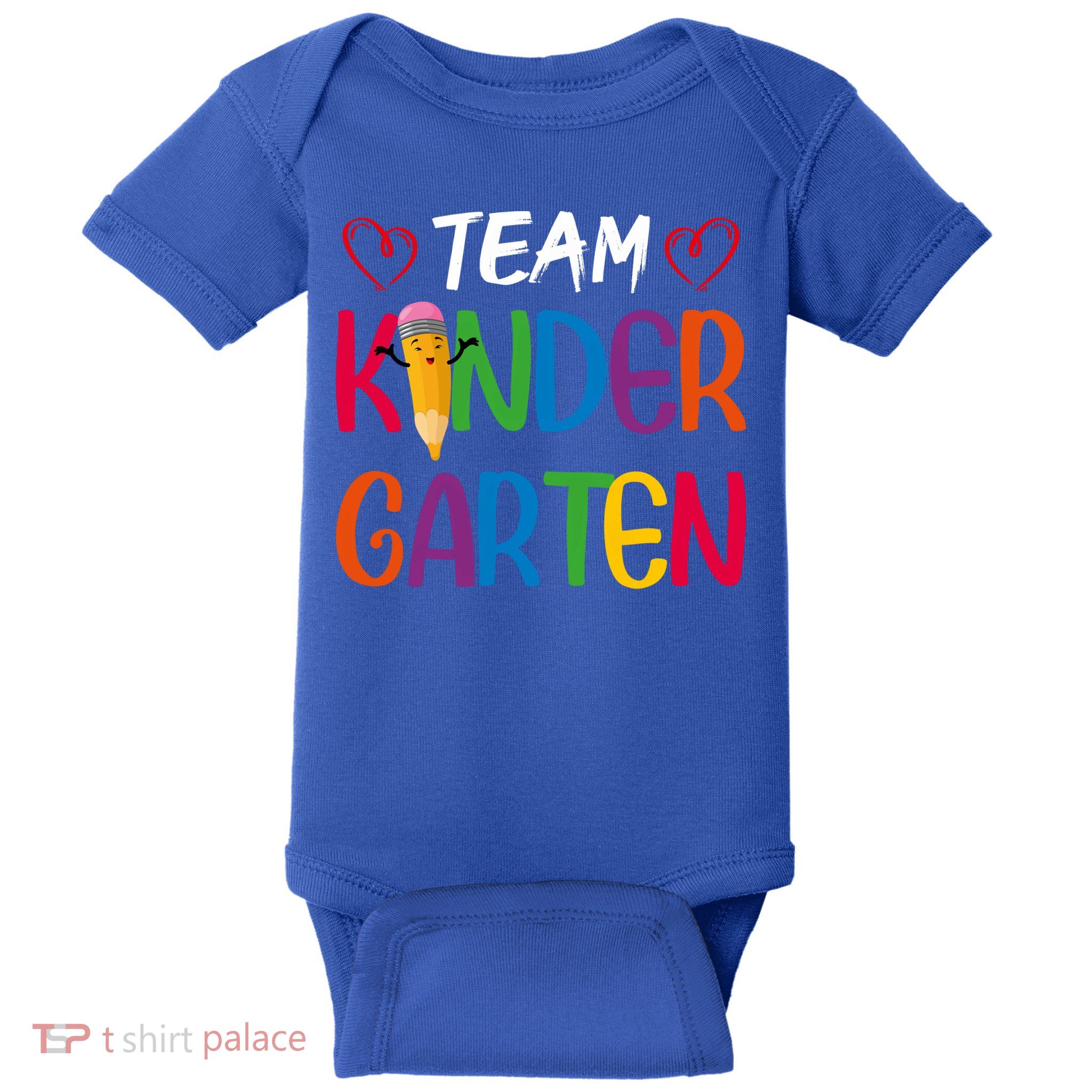 Team Kindergarten Teachers Funny Kindergarten Teacher Gift Baby Bodysuit