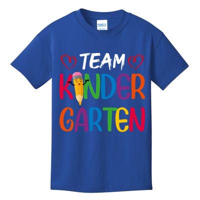Team Kindergarten Teachers Funny Kindergarten Teacher Gift Kids T-Shirt