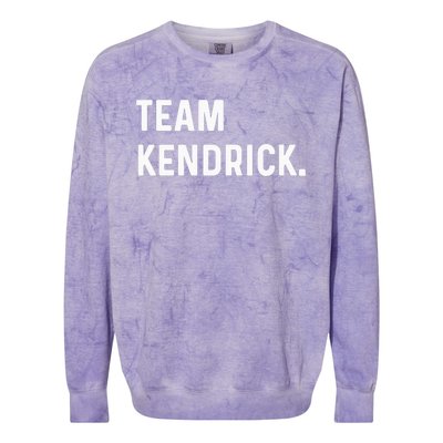 Team Kendrick Colorblast Crewneck Sweatshirt