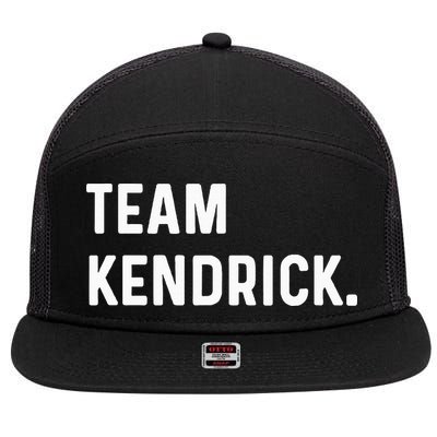 Team Kendrick 7 Panel Mesh Trucker Snapback Hat