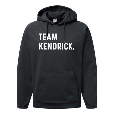 Team Kendrick Performance Fleece Hoodie