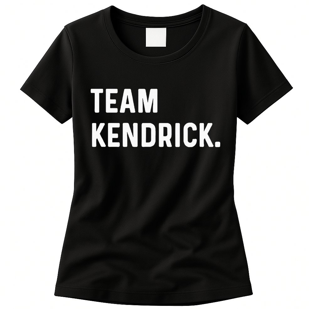 Team Kendrick Womens T-Shirt