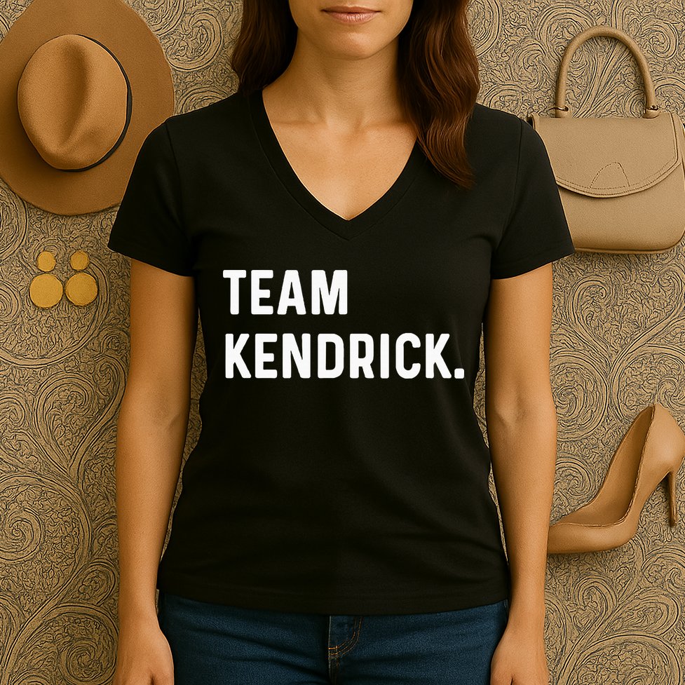 Team Kendrick Women's V-Neck T-Shirt