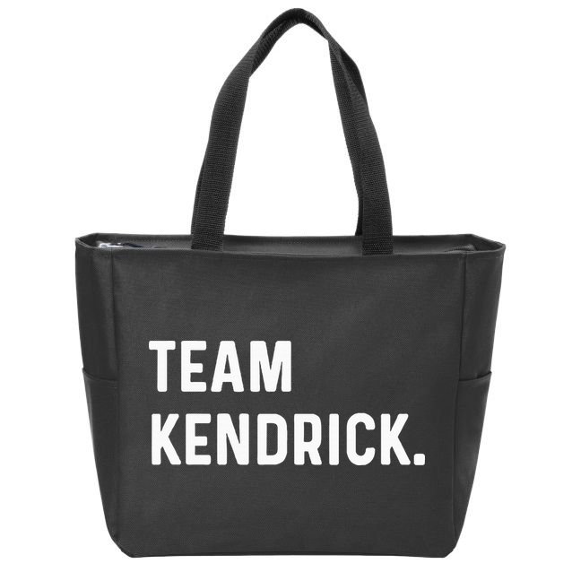 Team Kendrick Zip Tote Bag