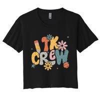 Transitional Kindergarten Teacher Tk First Day Of School Women's Crop Top Tee