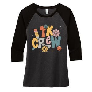 Transitional Kindergarten Teacher Tk First Day Of School Women's Tri-Blend 3/4-Sleeve Raglan Shirt