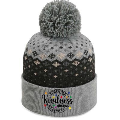 Throwing Kindness The Baniff Cuffed Pom Beanie