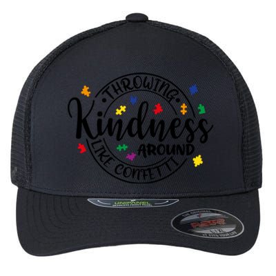 Throwing Kindness Flexfit Unipanel Trucker Cap